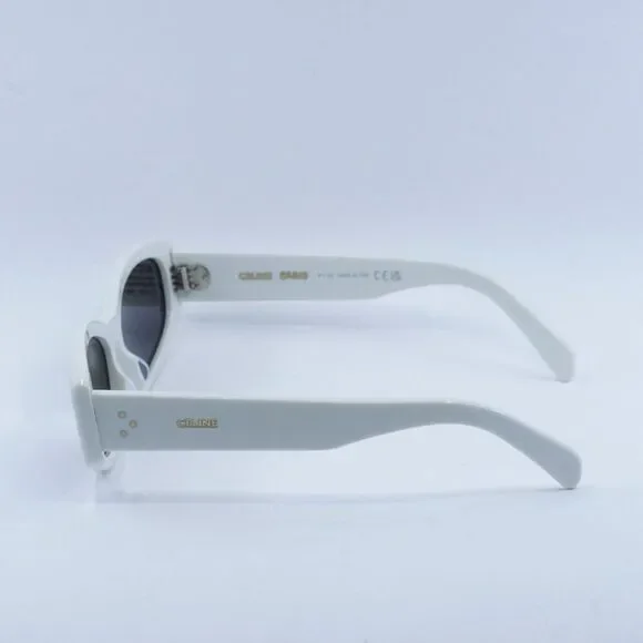NEW CELINE CL40252I 25A IVORY /GREY SUNGLASSES  display picture 1